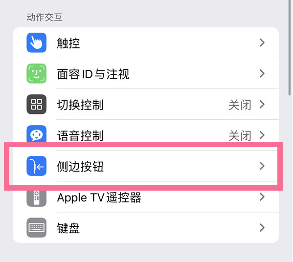 邦溪镇苹果14维修店分享iPhone14 Plus侧键双击下载功能关闭方法 