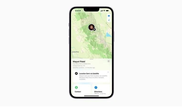 邦溪镇苹果14维修分享iPhone14系列中 FindMy功能通过卫星分享位置方法教程 